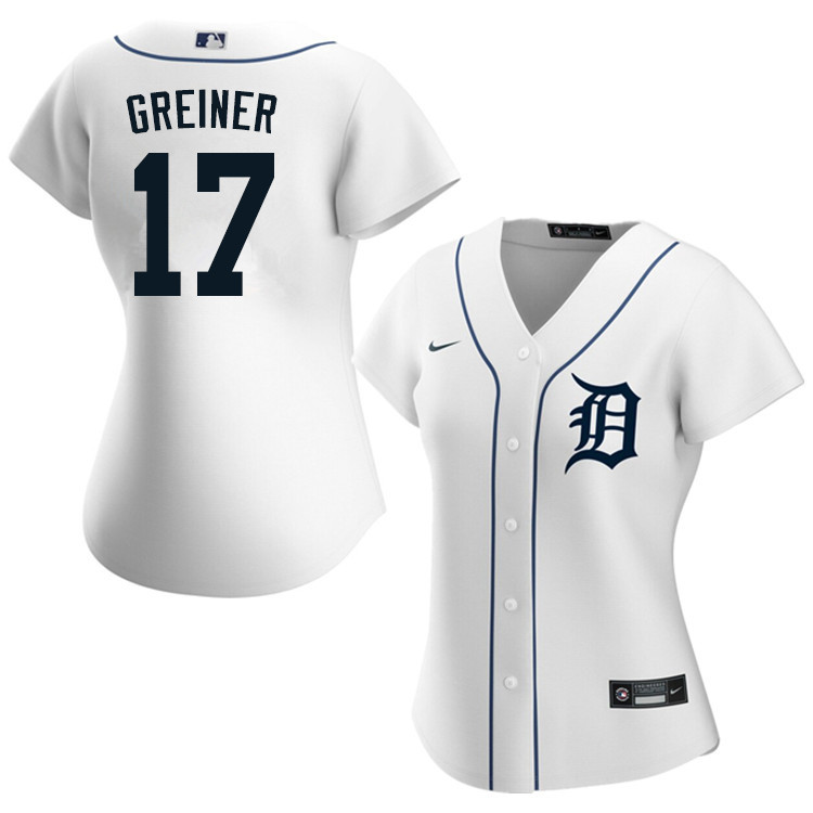 Nike Women #17 Grayson Greiner Detroit Tigers Baseball Jerseys Sale-White